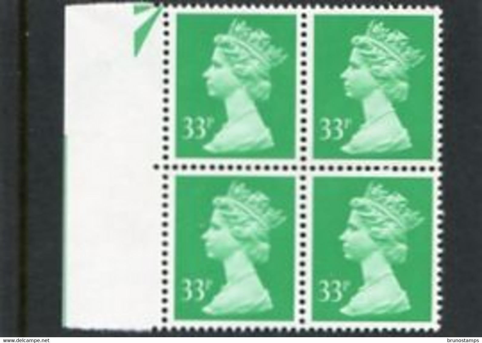 GREAT BRITAIN - 1990  MACHIN   33p  PCP  BLOCK OF 4  MINT NH  SG X984 - Unclassified