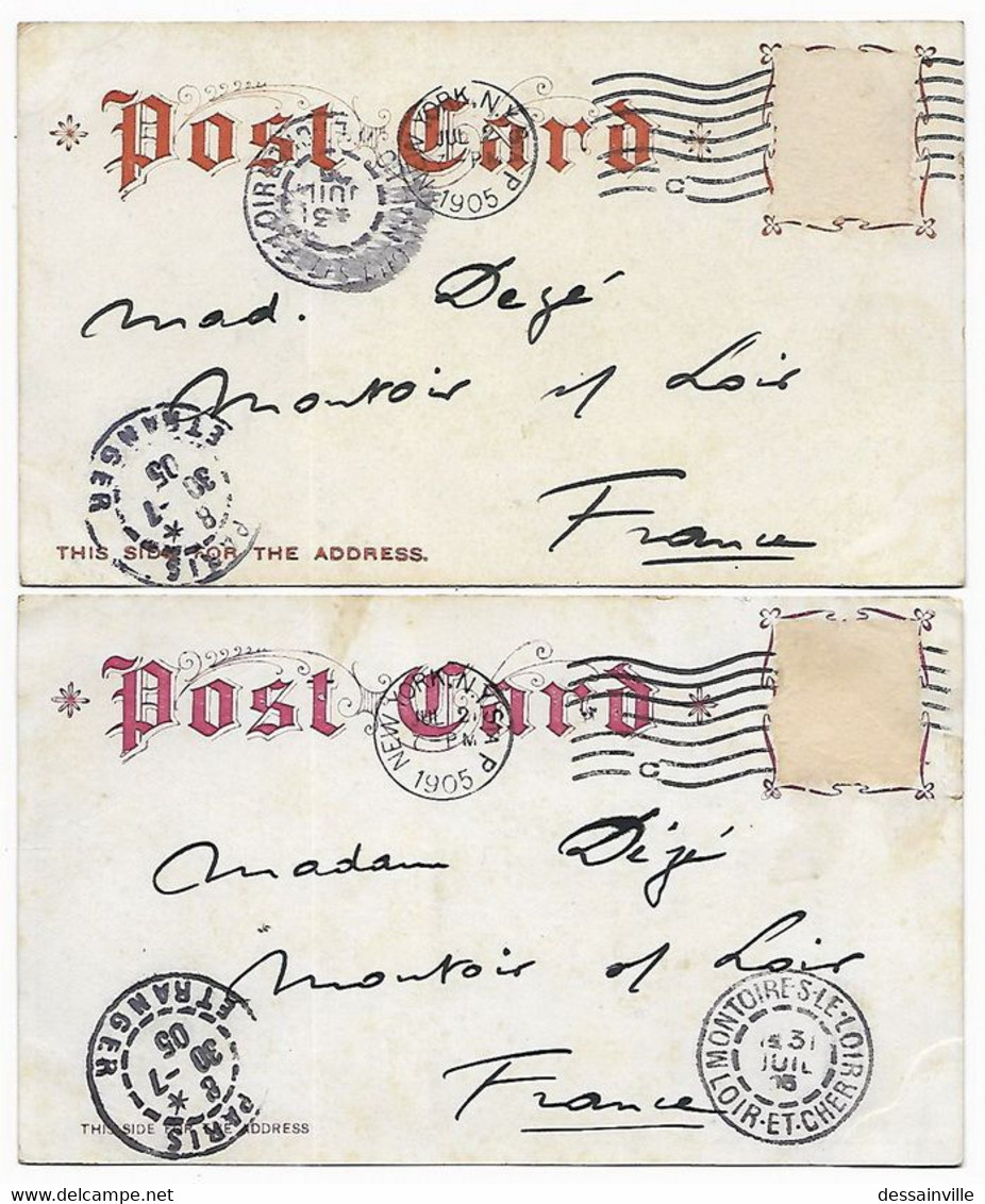 U.S.A. - 2 Postcards  BROOKLYN And NEW YORK - Sammlungen & Lose