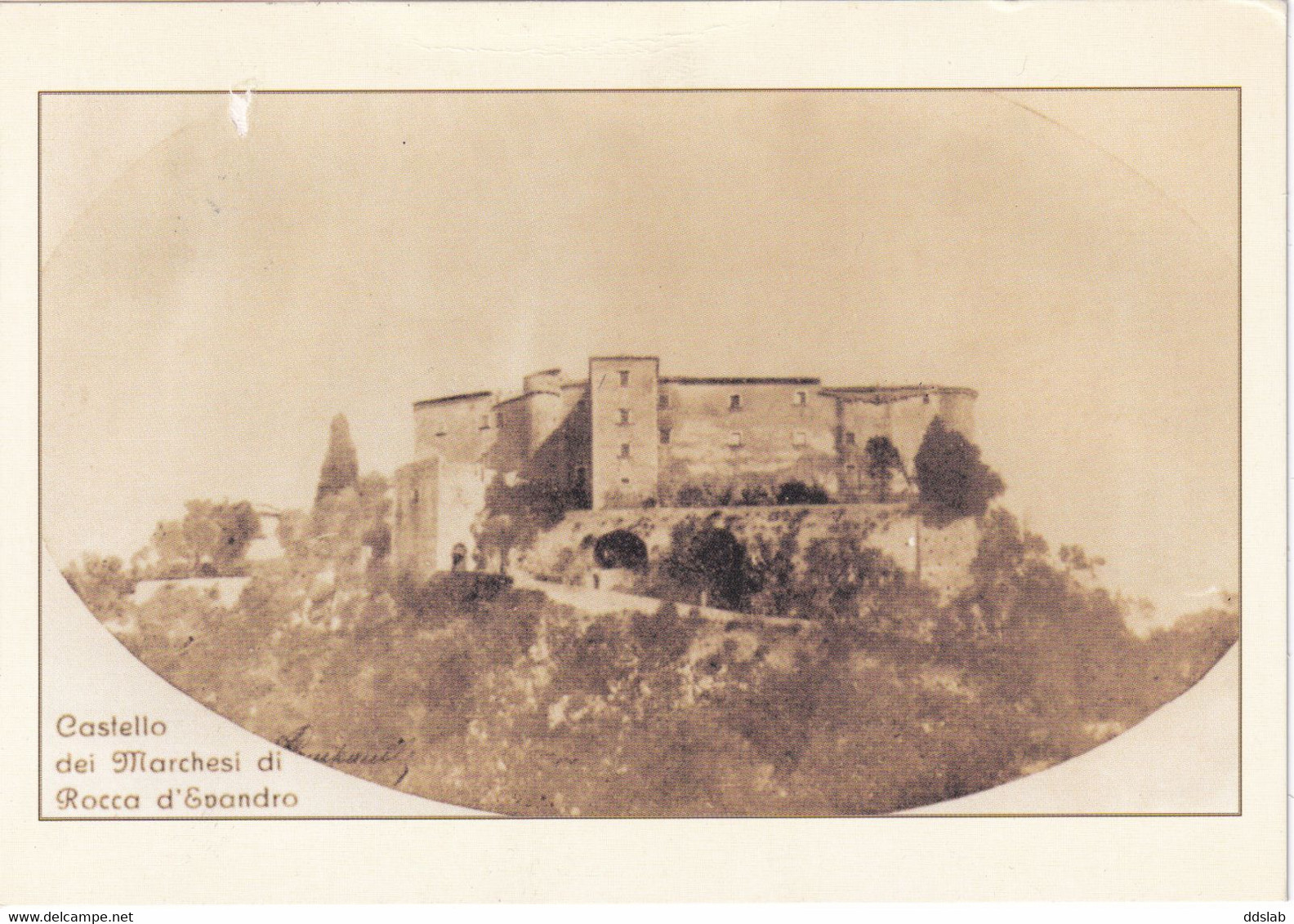 Rocca D'Evandro (Caserta) - 2003 - Castello Dei Marchesi Di Rocca D'Evandro - Con Annullo Filatelico - Caserta