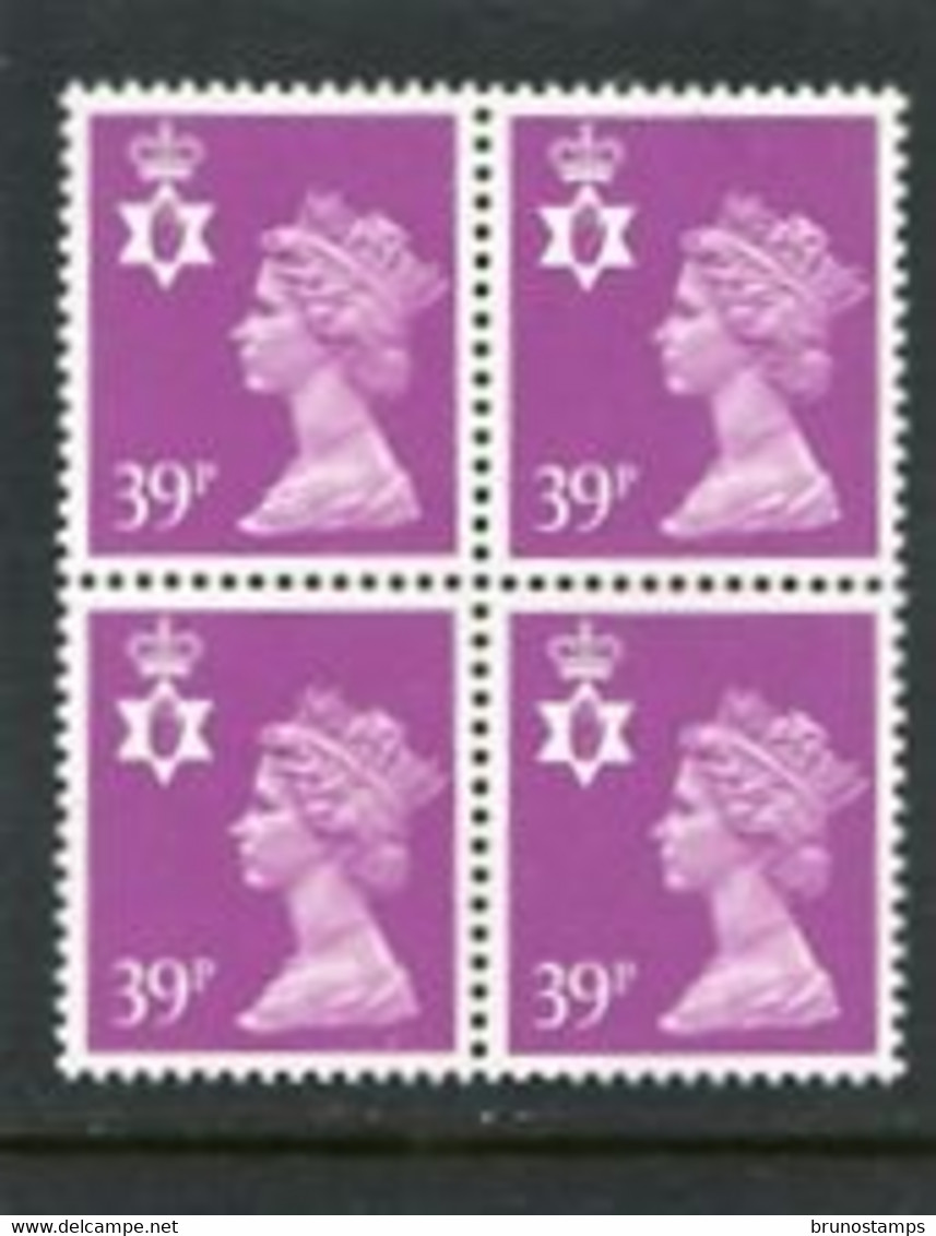 GREAT BRITAIN - 1991  NORTHERN IRELAND  39p  BLOCK OF 4  MINT NH  SG NI68 - Unclassified