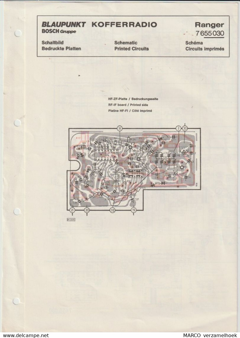 Handleiding-user Manual DUAL St. Georgen/schwarzwald (D) Kofferradio Ranger 7 655 030 - Literatuur & Schema's