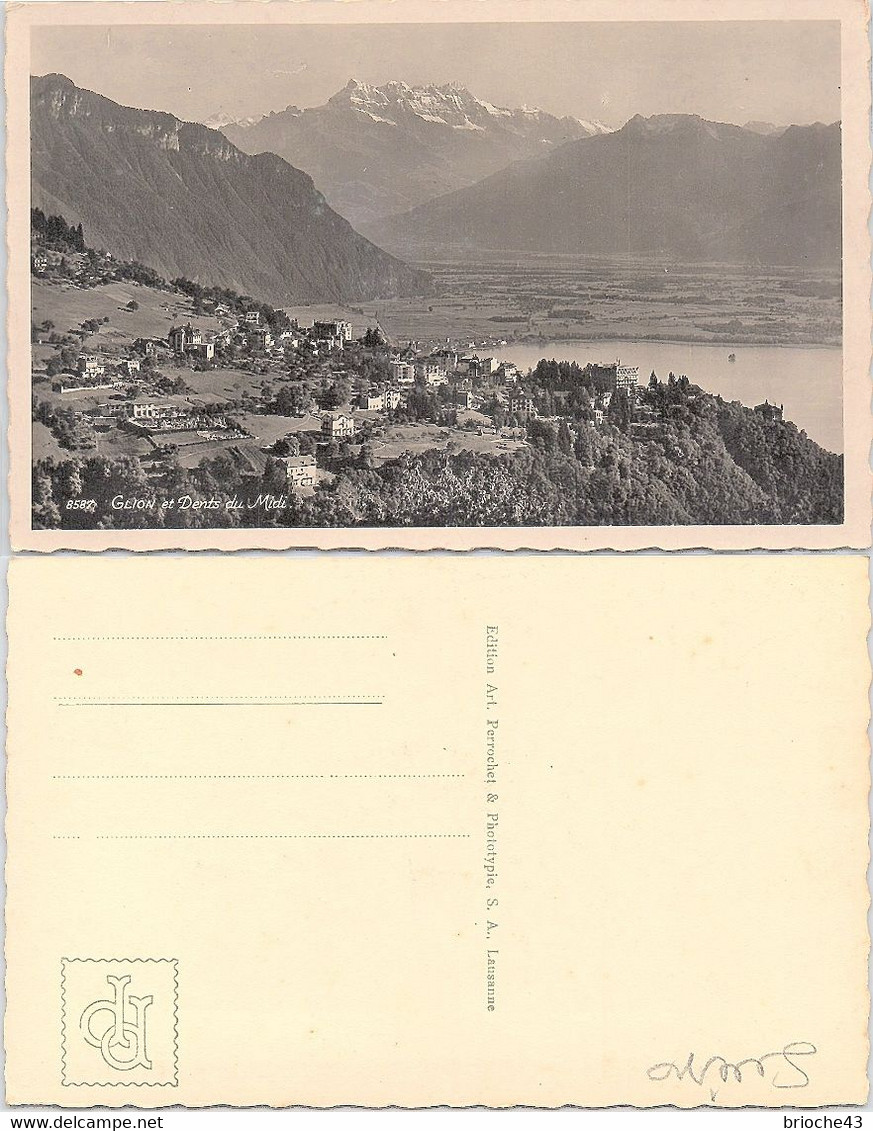 SUISSE - CP GLION ET DENTS DU MIDI   /2 - Ilanz/Glion