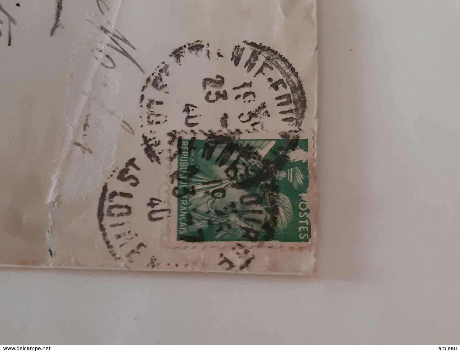 Vrai    Biza Russe !!! /  Timbre /republique Français,,,?? - Used Stamps