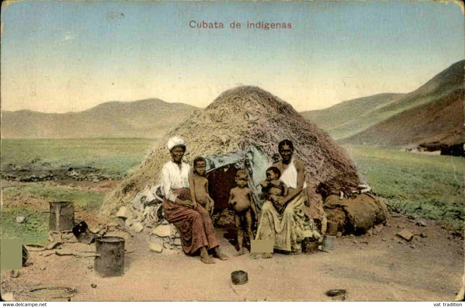 CAP VERT - Carte Postale D'habitation Locale - L 117018 - Cap Verde