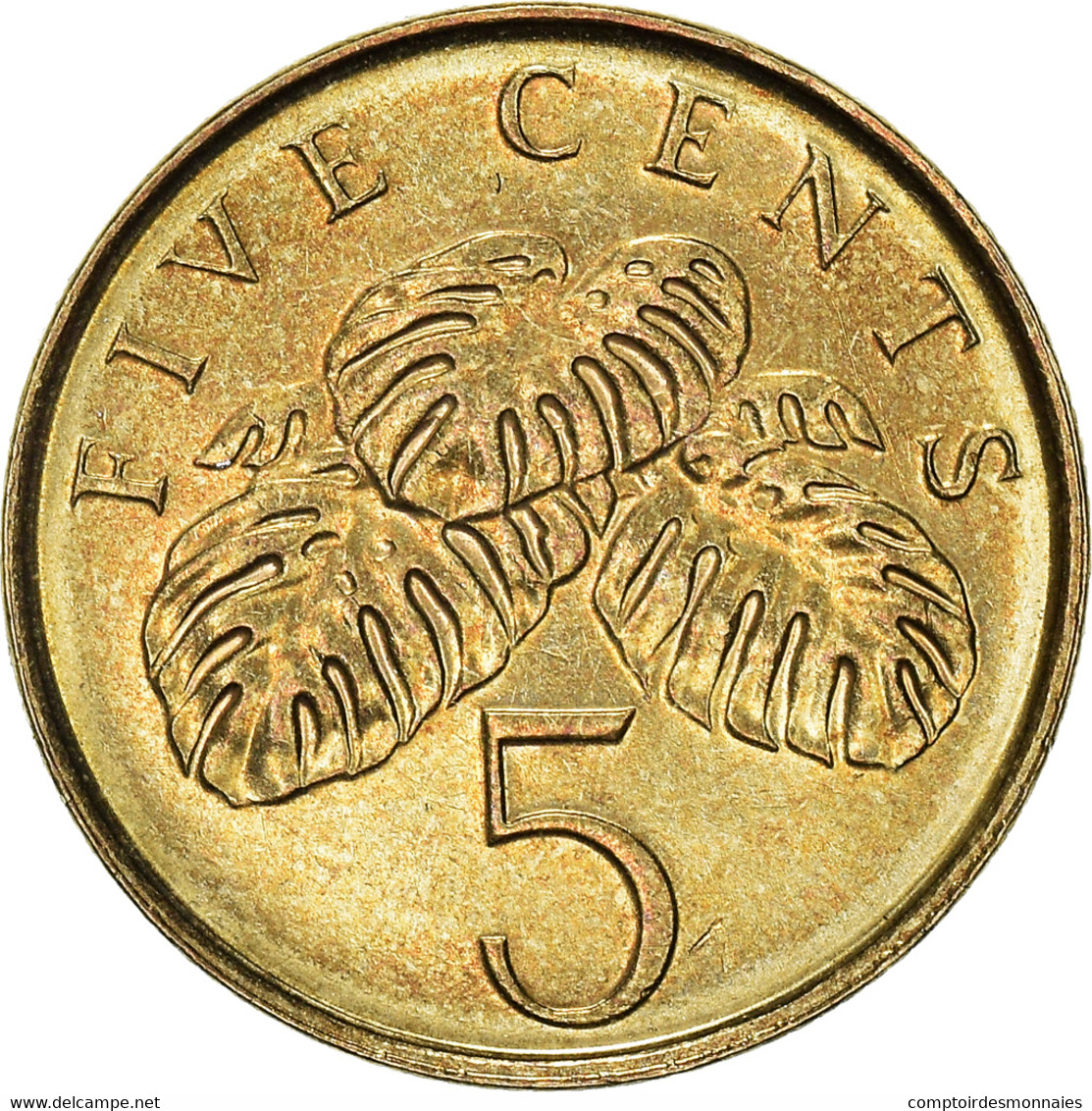 Monnaie, Singapour, 5 Cents, 2000 - Singapour