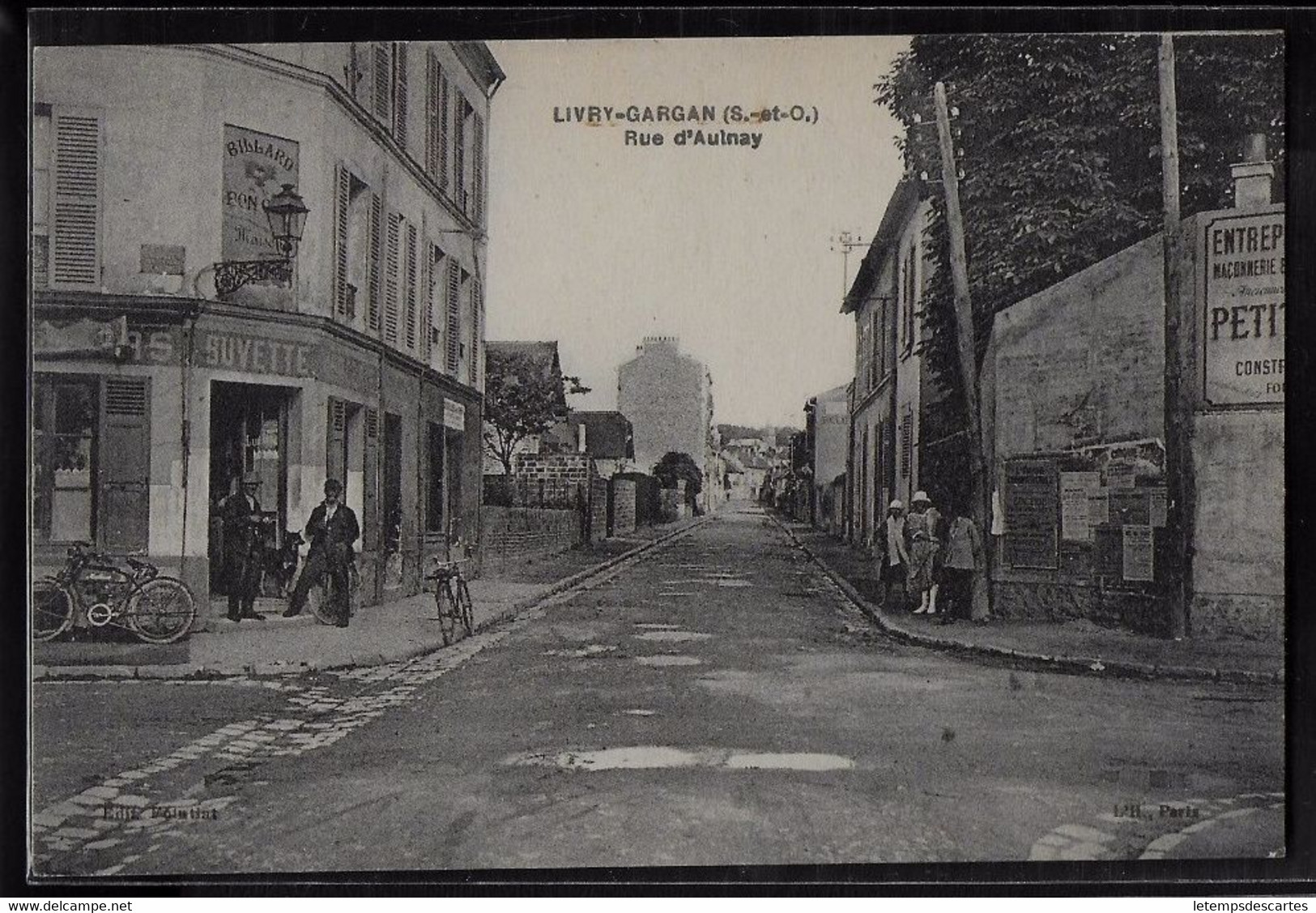 CPA 93 - Livry-Gargan, Rue D'Aulnay - Livry Gargan