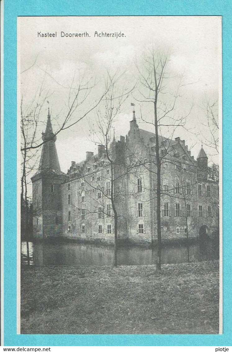 * Doorwerth - Renkum (Gelderland - Nederland) * (Uitgave R.G. Branderhorst) Kasteel Doorwerth, Chateau, Achterzijde, Old - Renkum