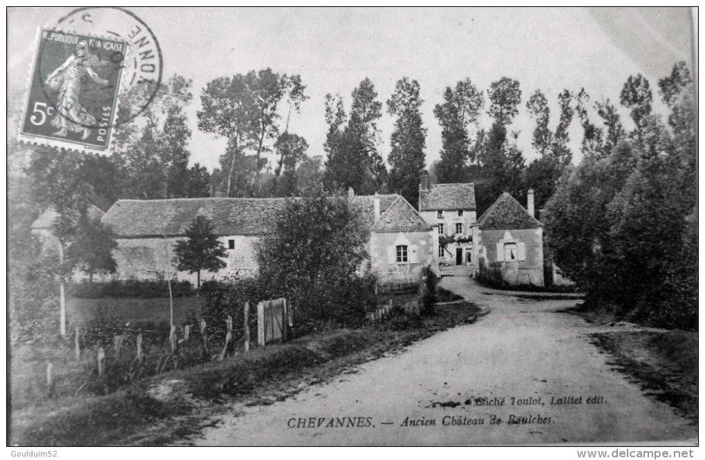 Ancien Chateau De Baulches - Chevannes