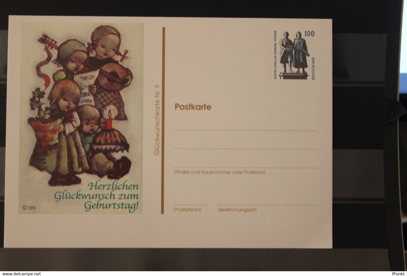 Deutschland Ganzsache  Glückwunschkarte Nr. 9, 1999 - Cartes Postales Privées - Neuves