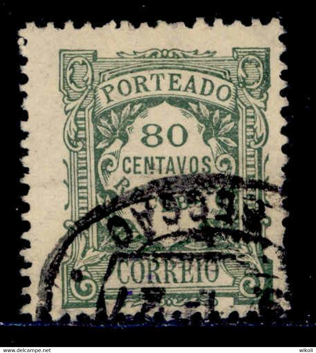 ! ! Portugal - 1922 Postage Due 80 C - Af. P 43 - Used - Used Stamps
