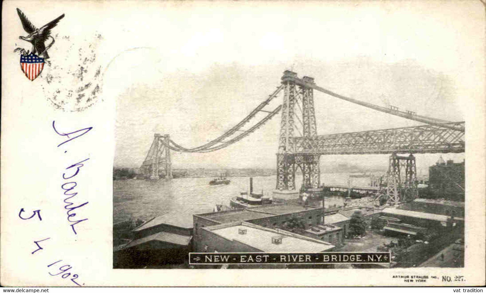 ETATS UNIS - Carte Postale De New York - New Est River Bridge  - L 117029 - Brücken Und Tunnel