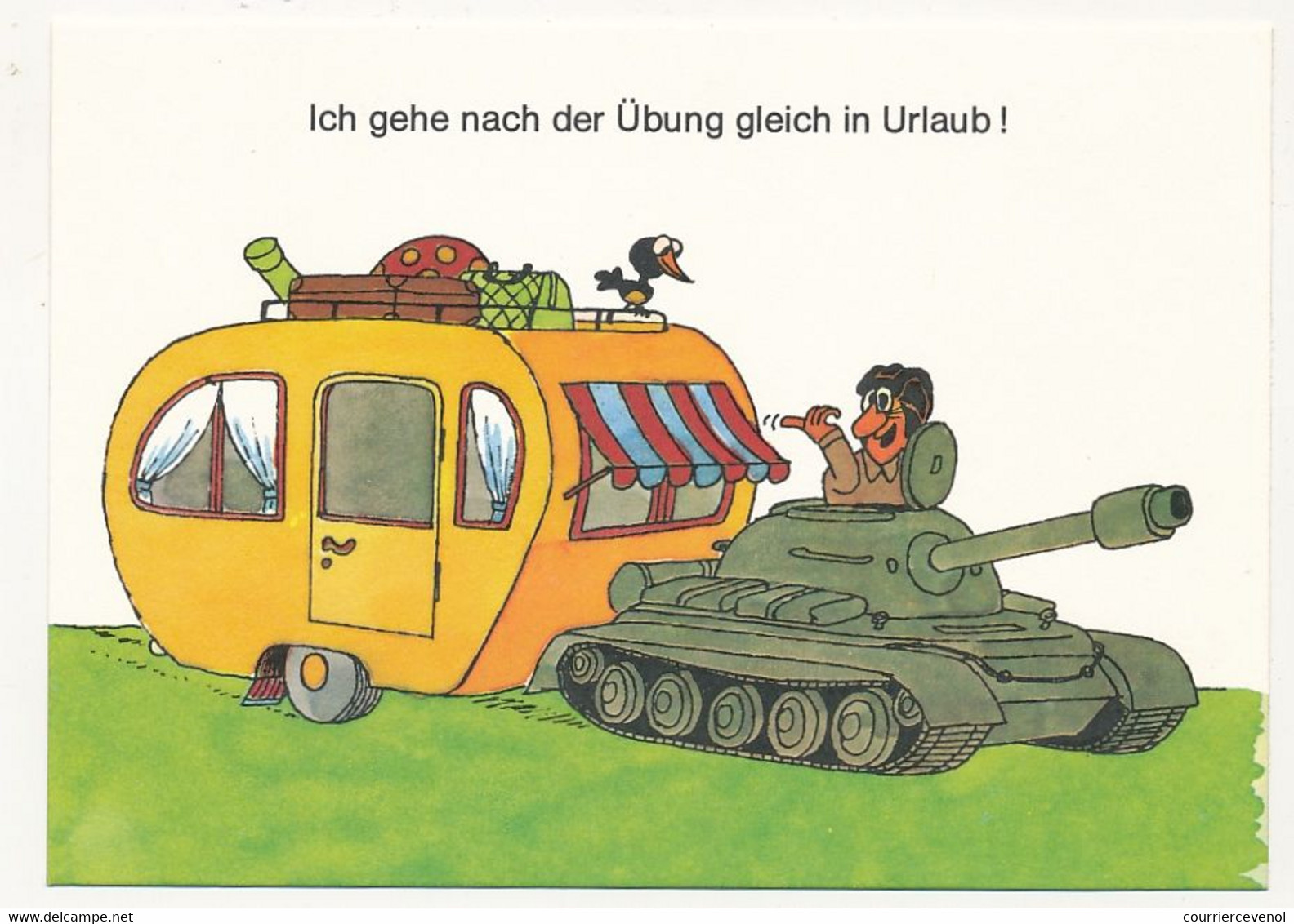 Série 10 CPM - "Postkartenserie" Allemagne De L'Est, Divers Humoristiques - Personajes