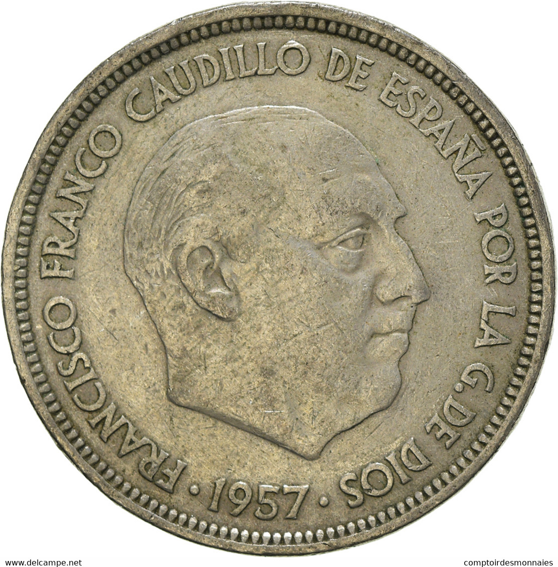 Monnaie, Espagne, 50 Pesetas, 1957 (58) - 50 Pesetas