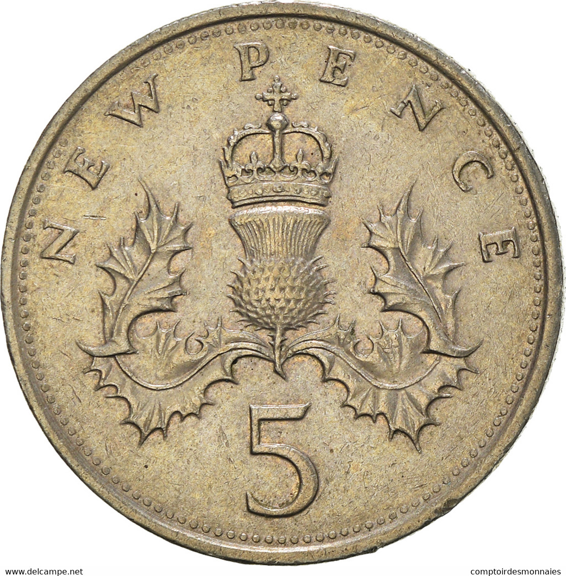 Monnaie, Grande-Bretagne, 5 New Pence, 1979 - 5 Pence & 5 New Pence