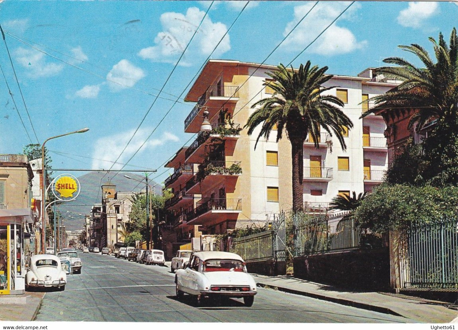 Portici - Napoli - Corso Armando Diaz, Bella Animazione Auto Viaggiata 1968 - Portici
