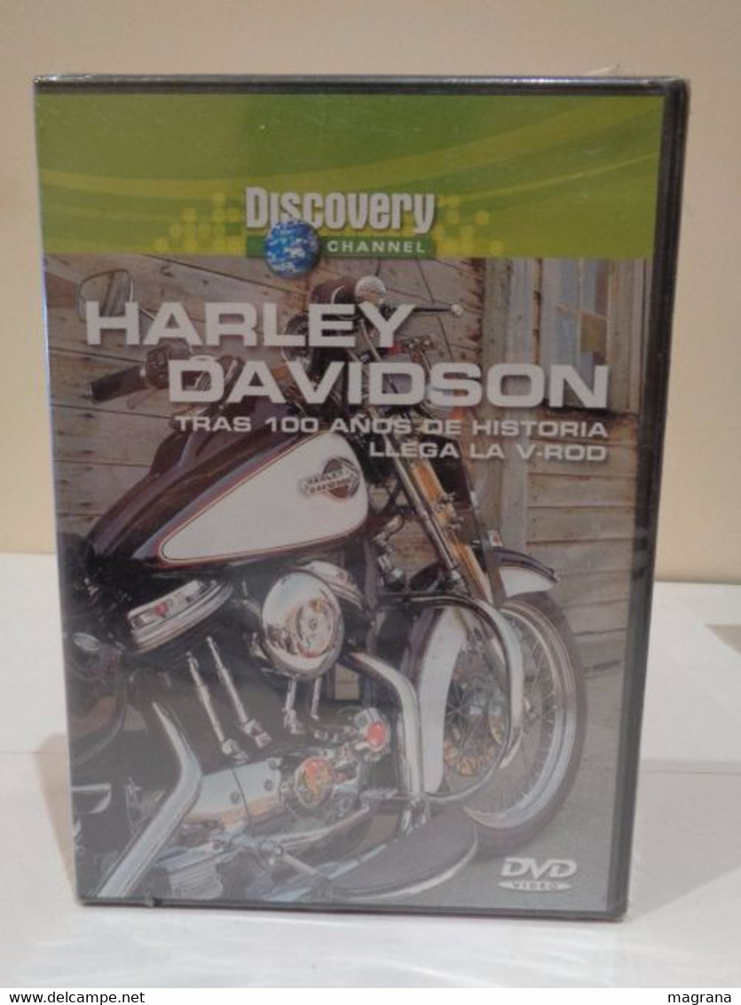 DVD Video. Harley Davidson. Tras 100 Años De Historia Llega La V-ROD. Discovery Channel. 2003. - Documentary