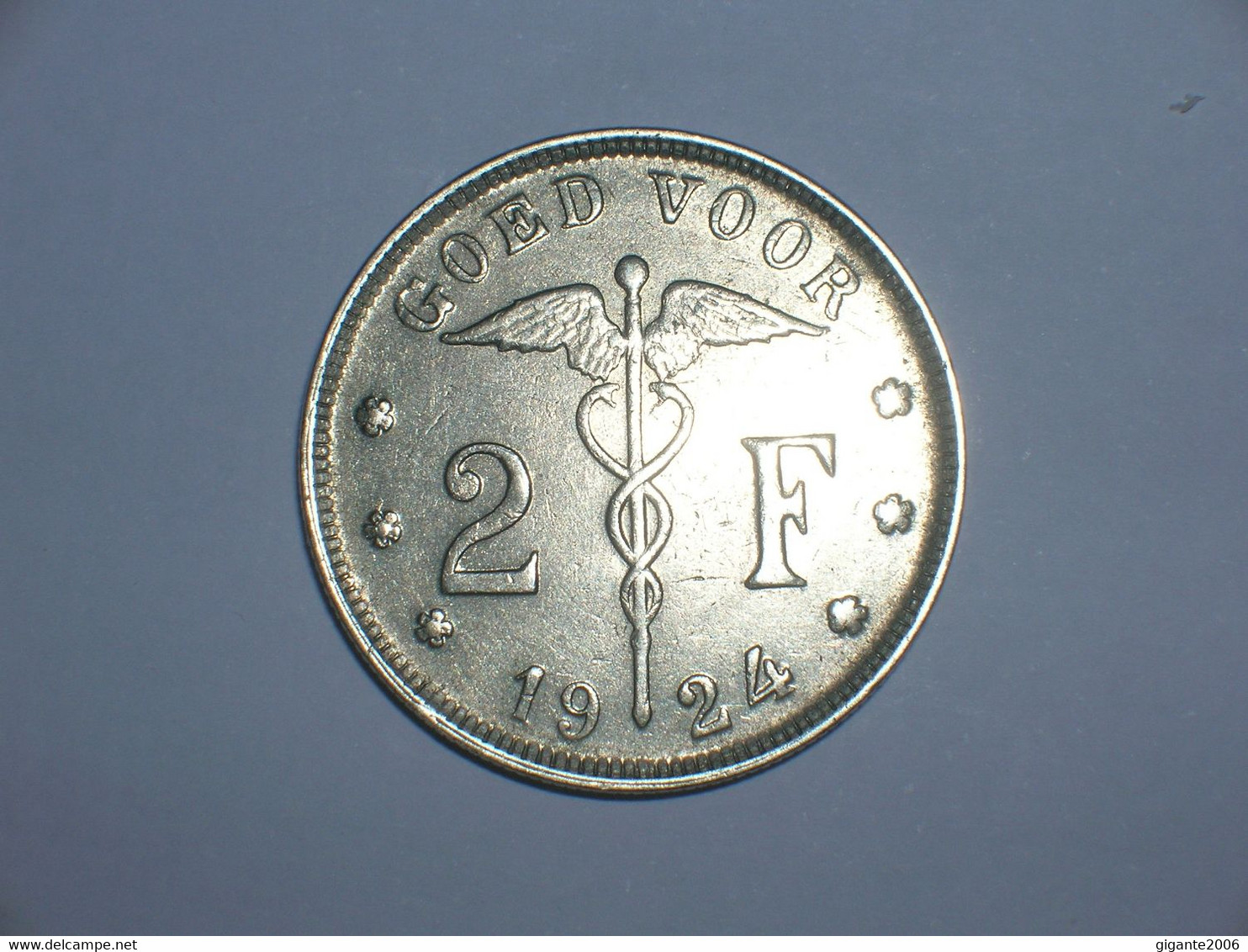 BELGICA 2 FRANCOS 1924, BELGIE (47) - 2 Francs