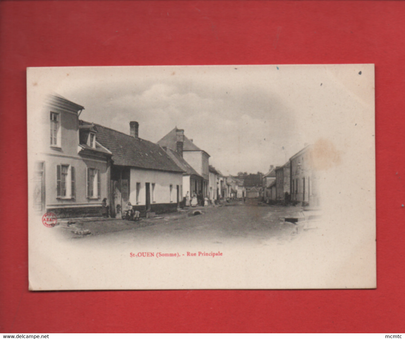 CPA - St Ouen  -(Somme) - Rue Principale - Saint Ouen