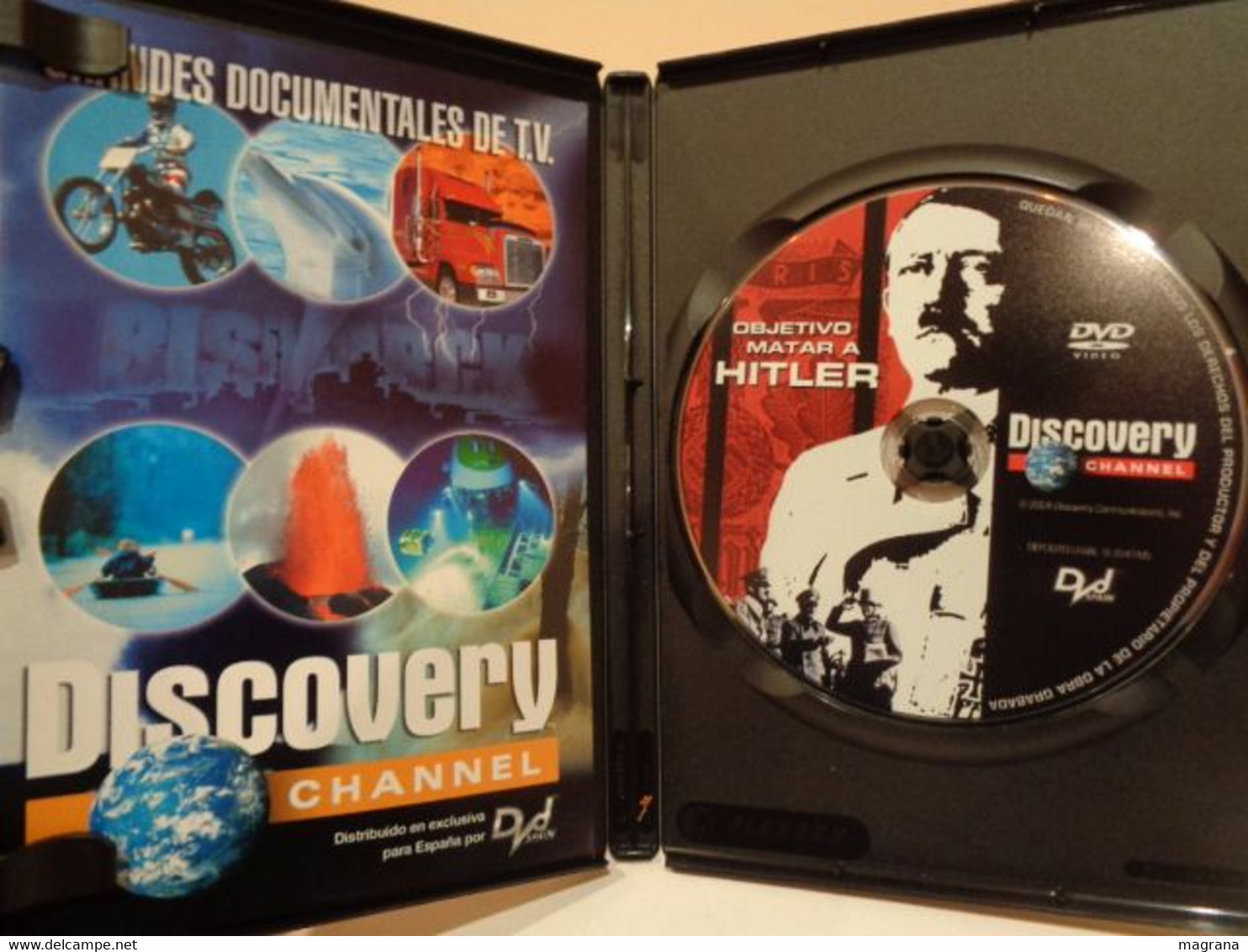 DVD Documental. Objetivo Matar A Hitler. El Complot. Discovery Channel. 2005. En Español E Inglés. - Dokumentarfilme