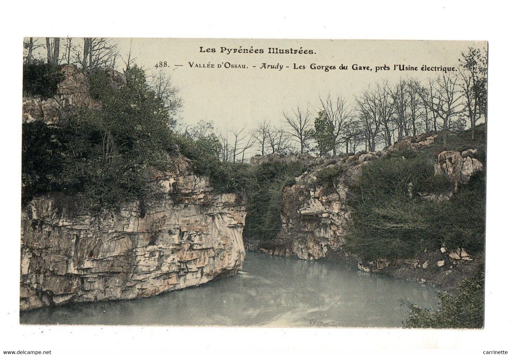 ARUDY - 64 - Béarn - Vallée D'Ossau - Les Gorges Du Gave, Près De L'Usine Electrique - Arudy