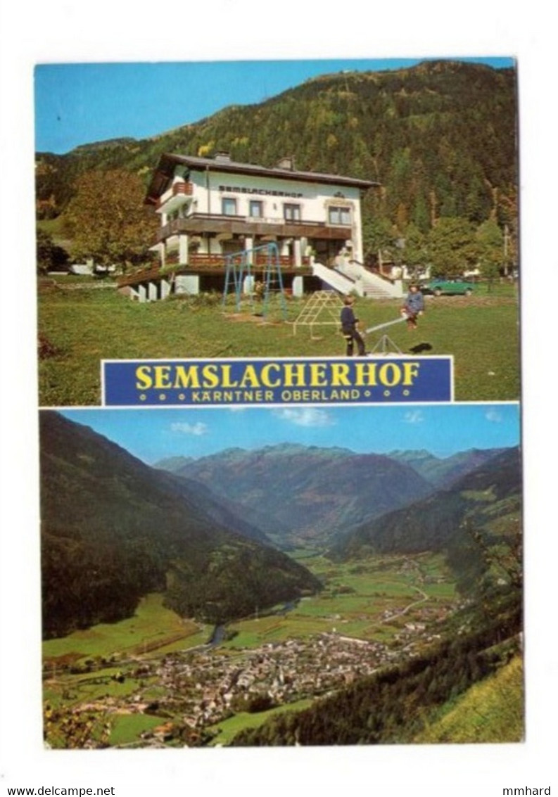 Werbekarte Semslacherhof Kärntner Oberland Kärnten Österreich Austria - Obervellach