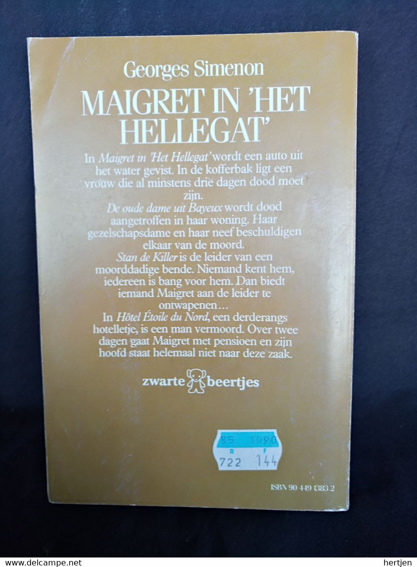 Maigret In Het Hellegat  - Georges Simenon - Détectives & Espionnages