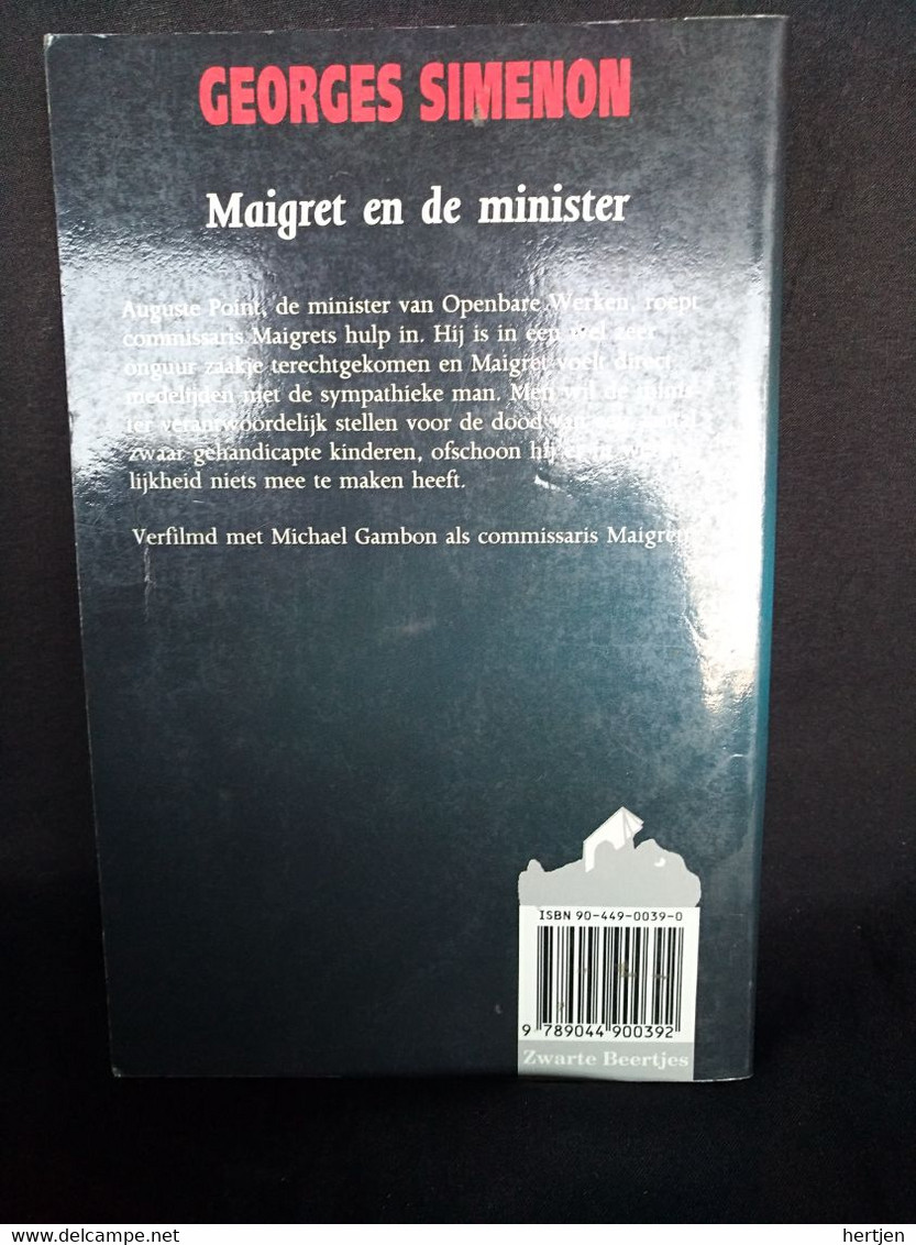 Maigret En De Minister  - Georges Simenon - Détectives & Espionnages