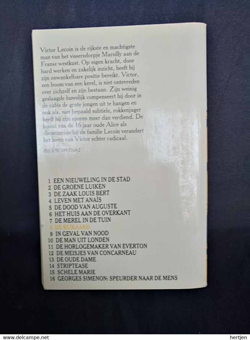 De Rijkaard  - Georges Simenon - Détectives & Espionnages