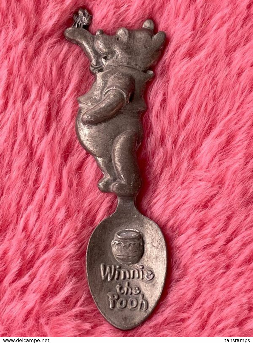 Vintage Winnie The Pooh Pewter Disney Souvenir Spoon - Spoons