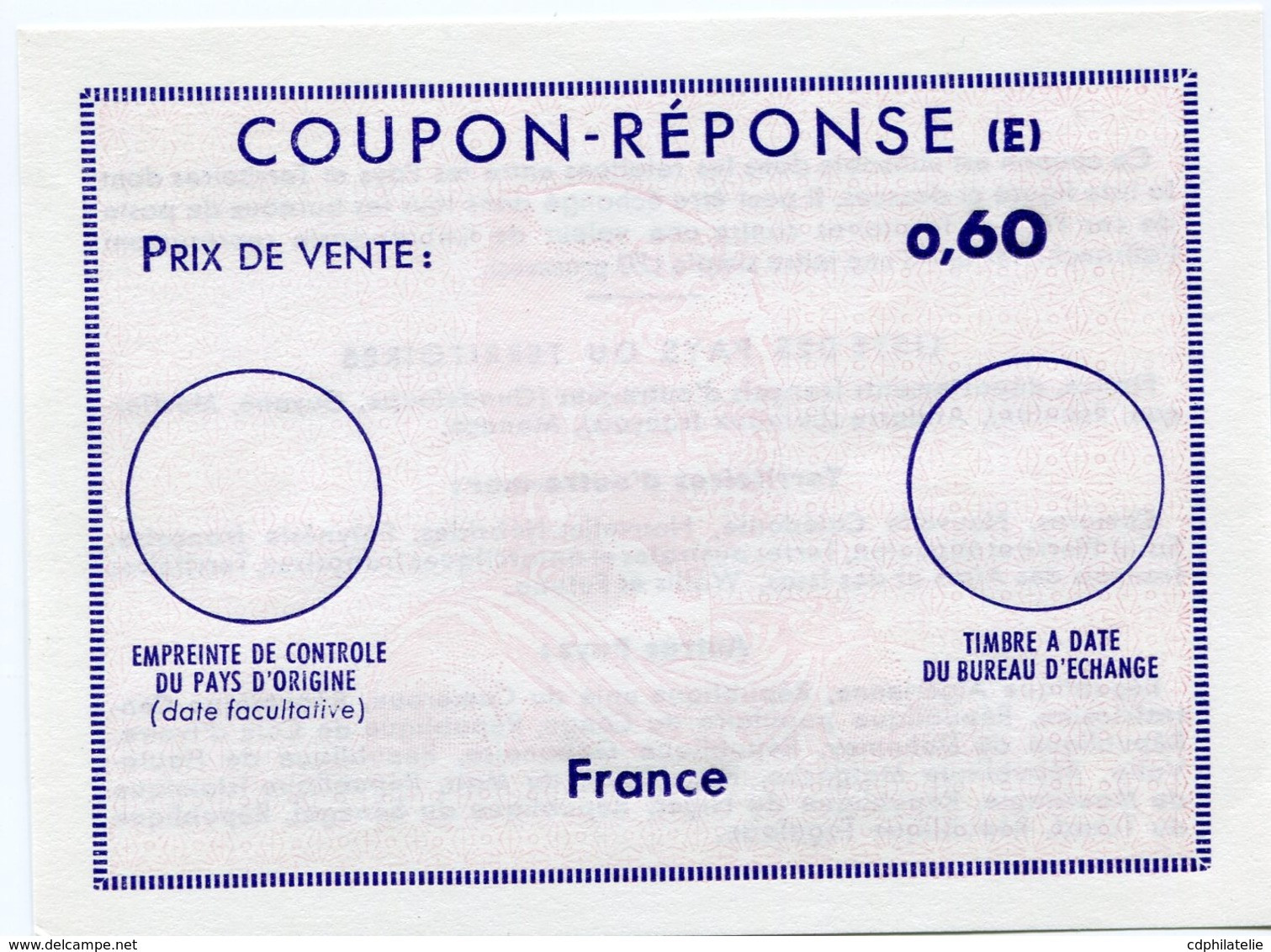 Brasil Coupon Reponse International Unc #17617