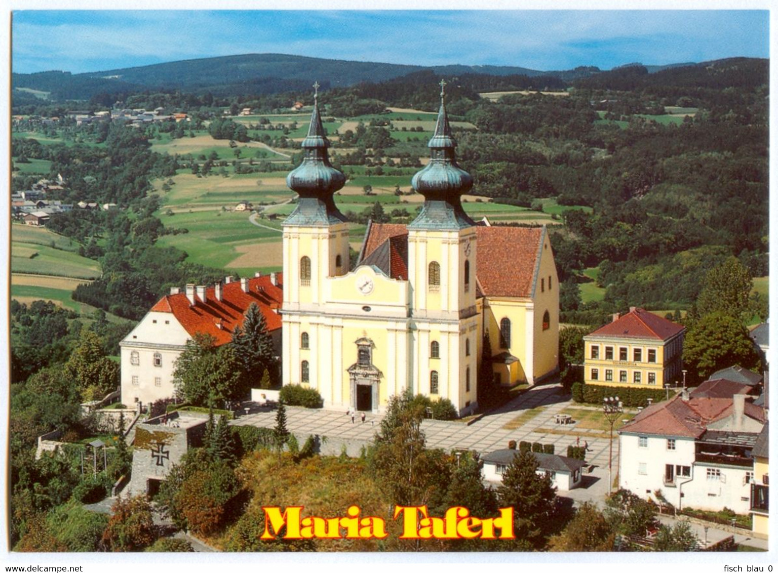 AK 3672 Maria Taferl An Der Donau Wallfahrtskirche Barocke Basilika Zur Schmerzhaften Muttergottes Nibelungengau NÖ - Maria Taferl