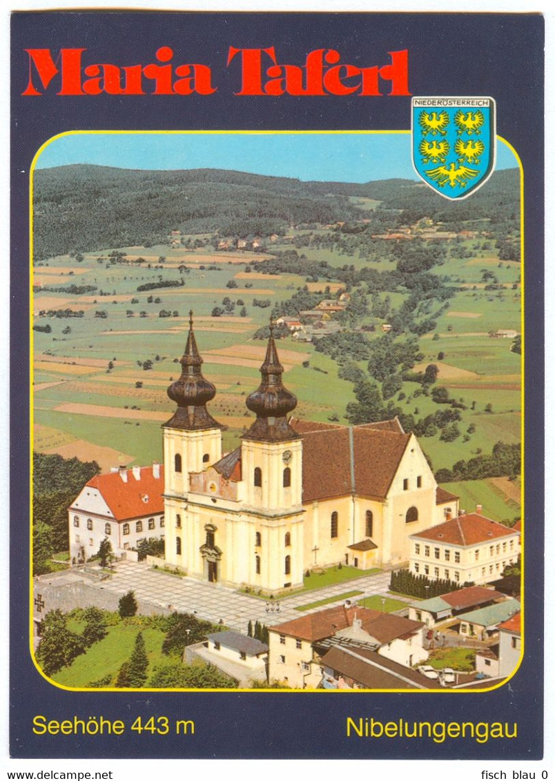 AK 3672 Maria Taferl Wallfahrtskirche Basilika Zur Schmerzhaften Muttergottes Nibelungengau Niederösterreich NÖ - Maria Taferl
