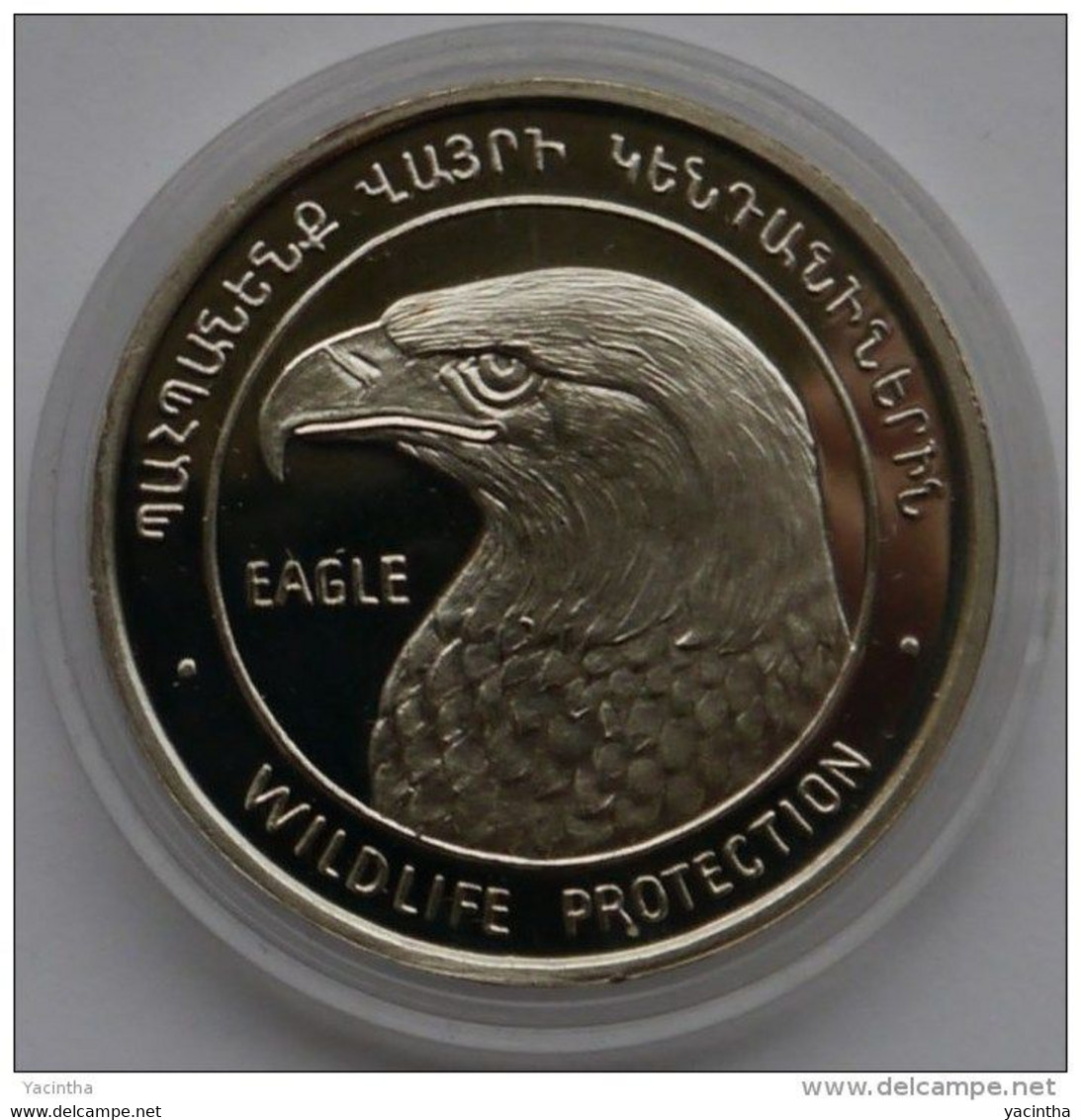 @Y@   NAGORNO KARABAKH 1000 DRAMS 2004 EAGLE BIRD . Gild   Proof - Nagorno-Karabakh