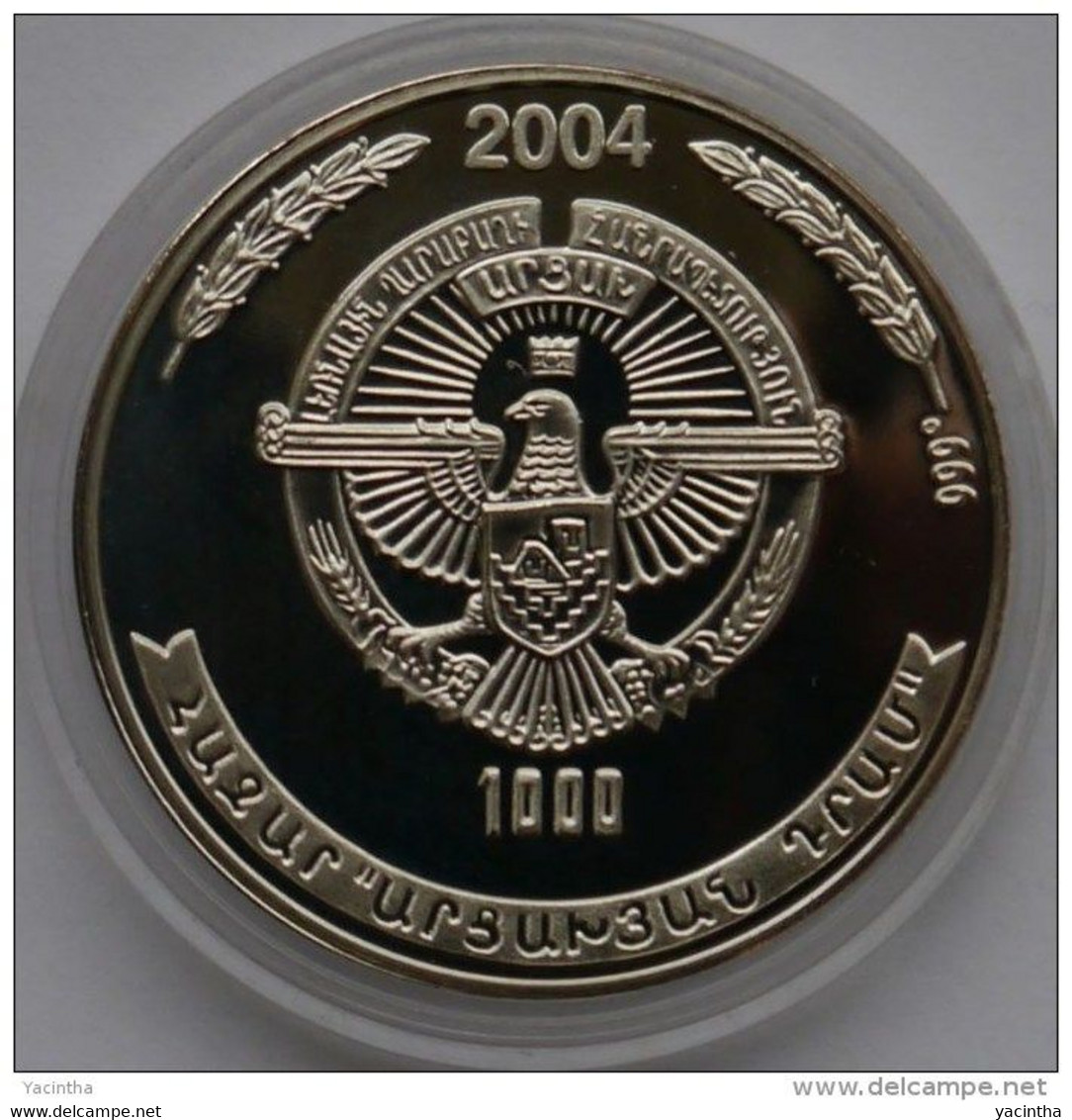 @Y@   NAGORNO KARABAKH 1000 DRAMS 2004 EAGLE BIRD . Gild   Proof - Nagorno-Karabakh