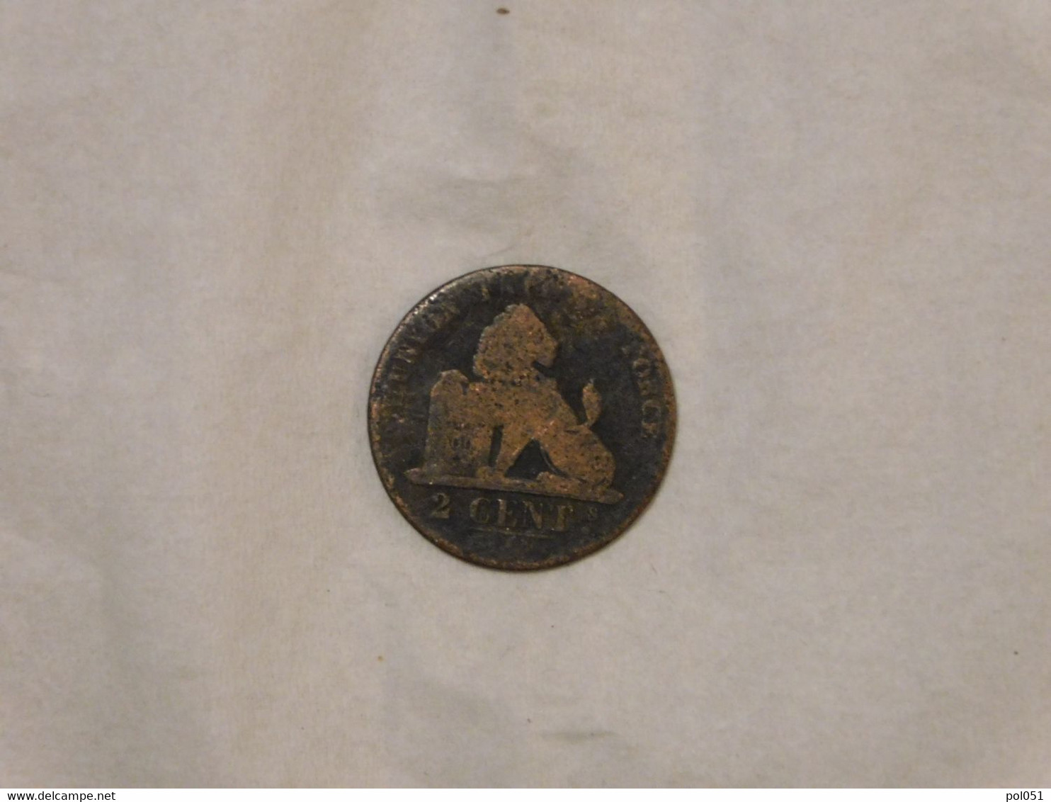 Belgique 2 Cent 1841 Centimes - 2 Cent