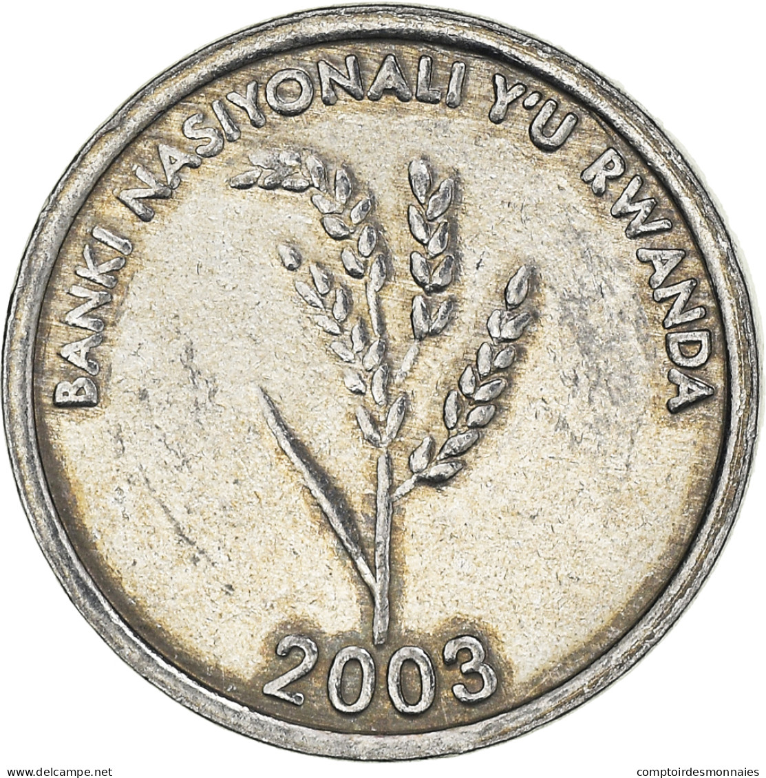 Monnaie, Rwanda, Franc, 2003, SUP+, Aluminium, KM:22 - Rwanda