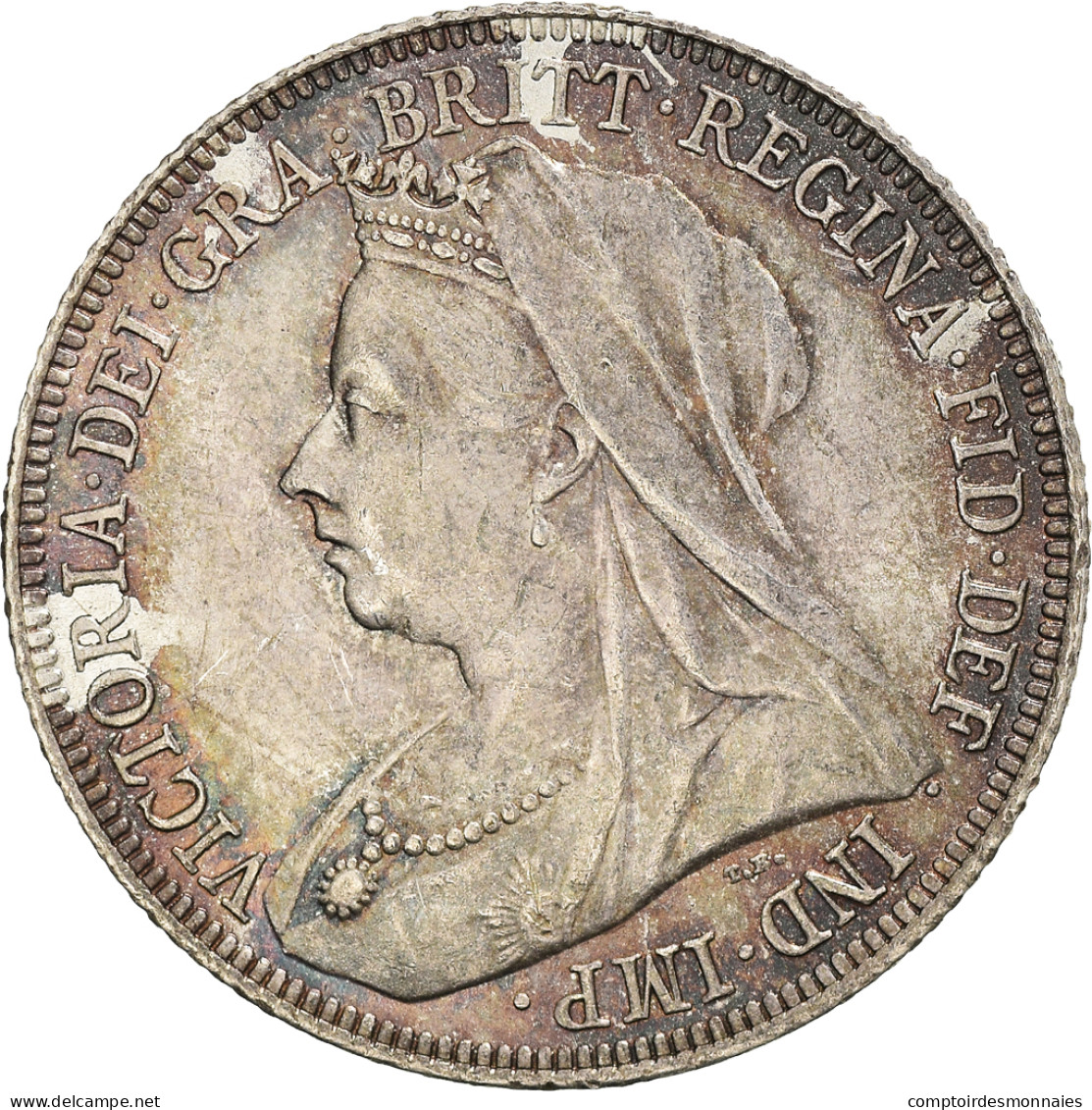 Monnaie, Grande-Bretagne, Victoria, Shilling, 1900, SUP, Argent, KM:780 - I. 1 Shilling