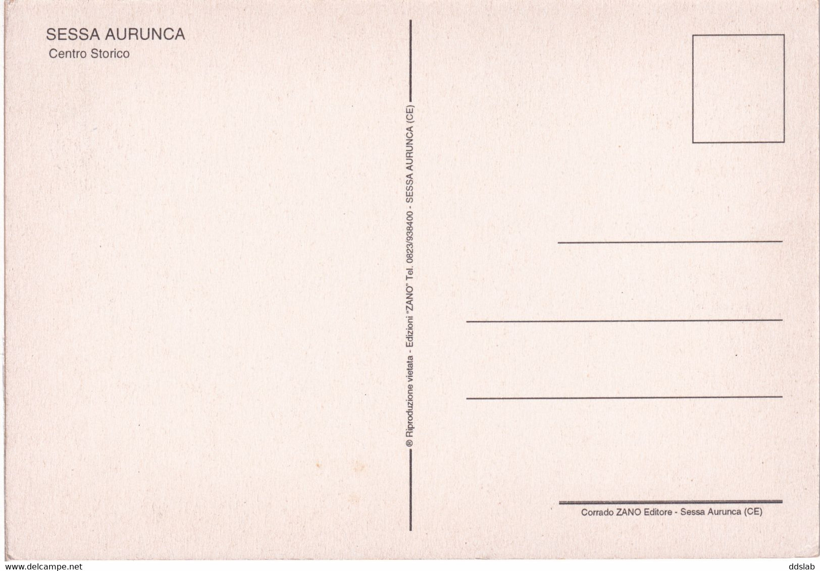 Sessa Aurunca (Caserta) - Anni '90 - Centro Storico (Rovine) - Caserta