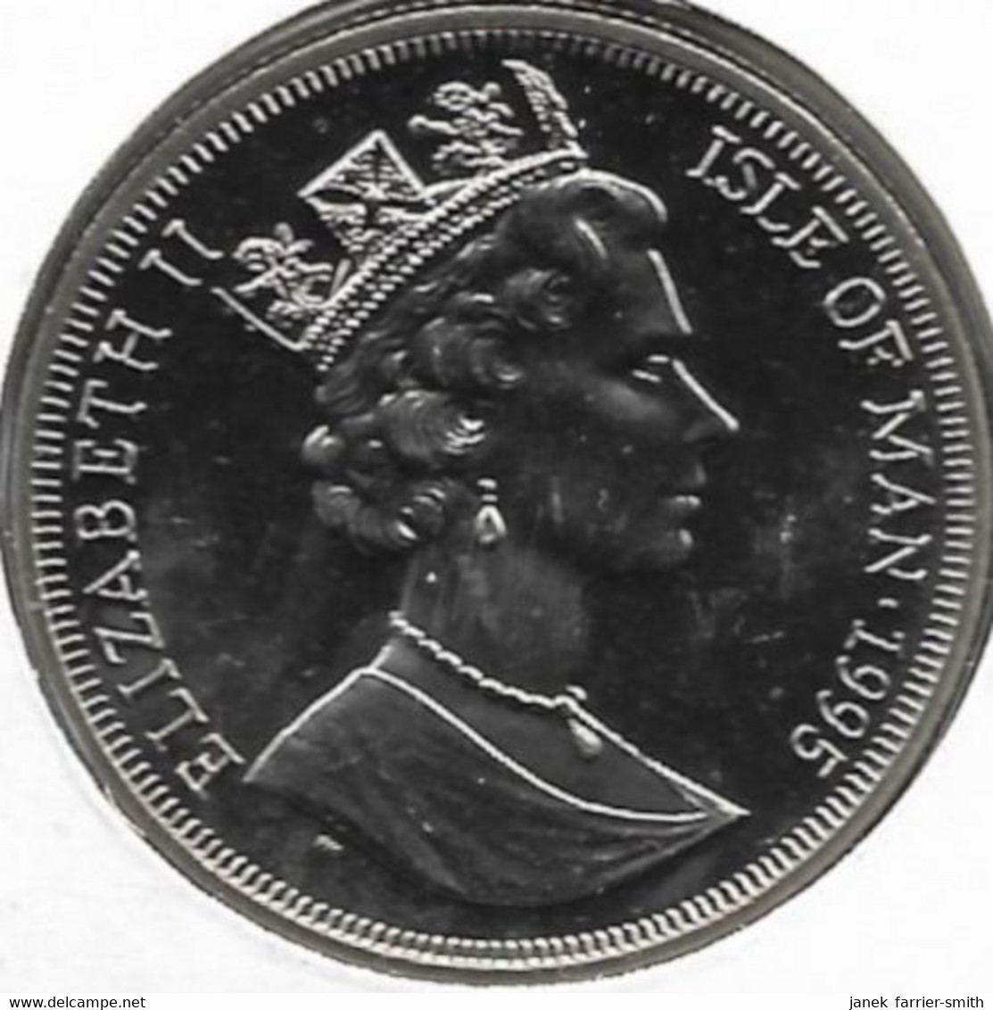 1995 Isle Of Man 1 Crown 95th Birthday Queen Elizabeth The Queen Mother Coin Cover - Isle Of Man