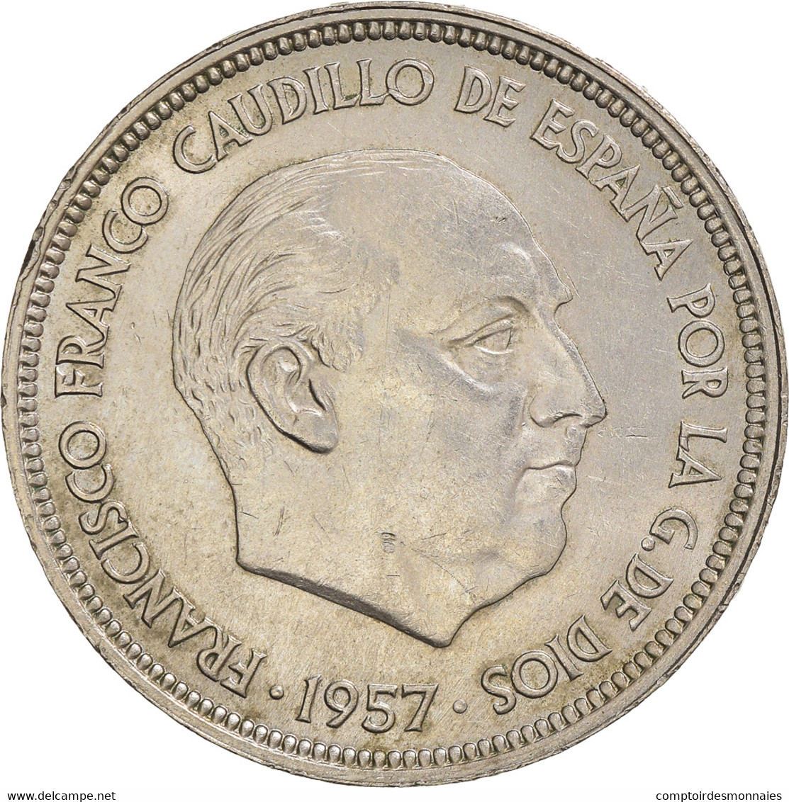 Monnaie, Espagne, 50 Pesetas, 1960, TTB, Cupro-nickel, KM:788 - 50 Pesetas