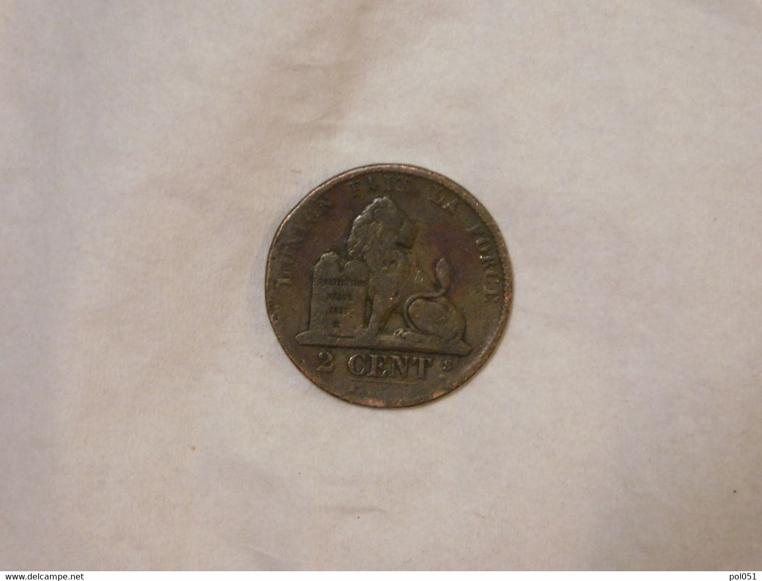 Belgique 2 Cent 1864 Centimes - 2 Centimes