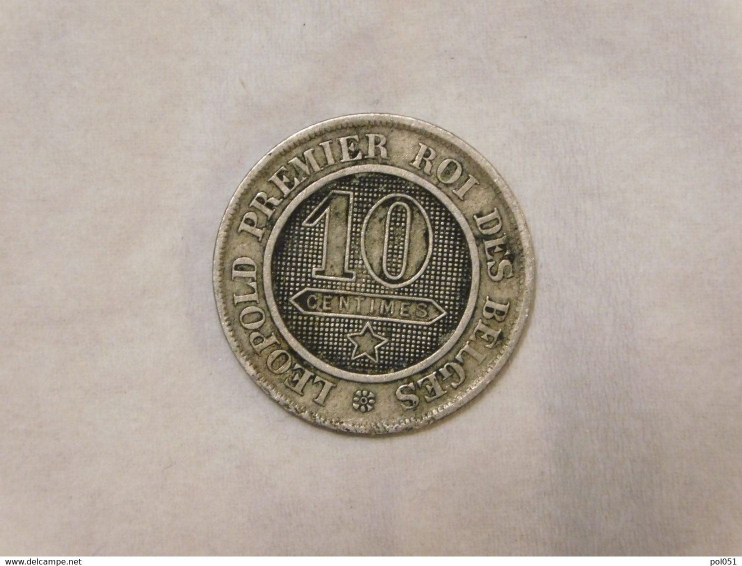 Belgique 10 Cent 1862 Centimes - 10 Centimes