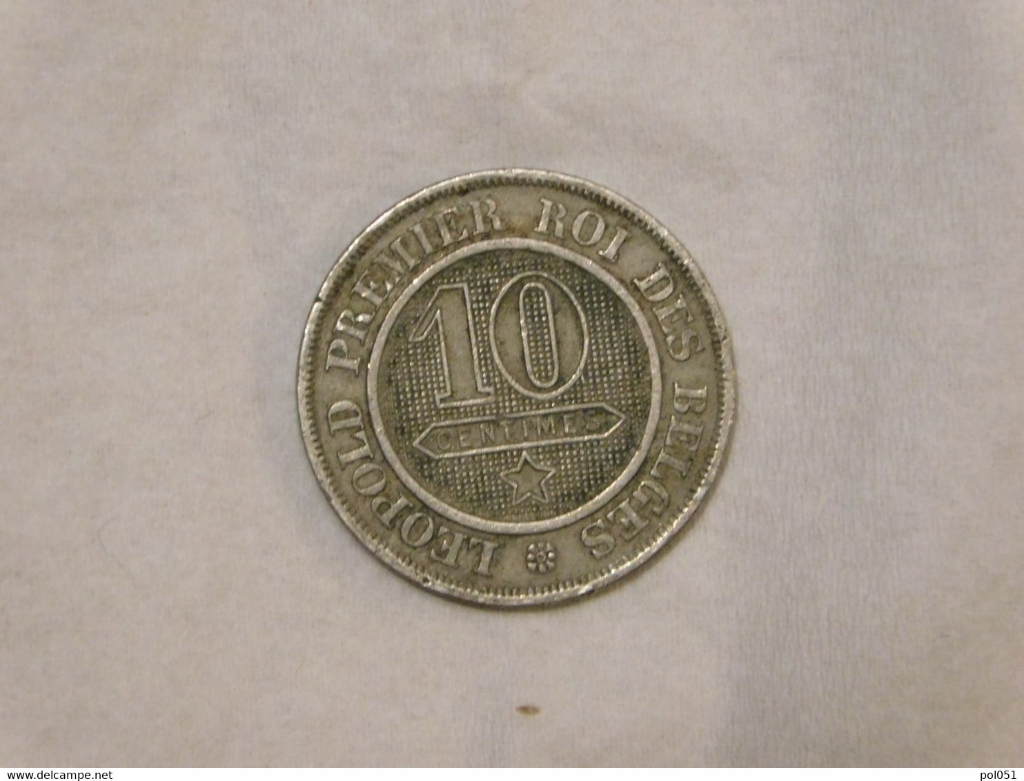 Belgique 10 Cent 1862 Centimes - 10 Cent