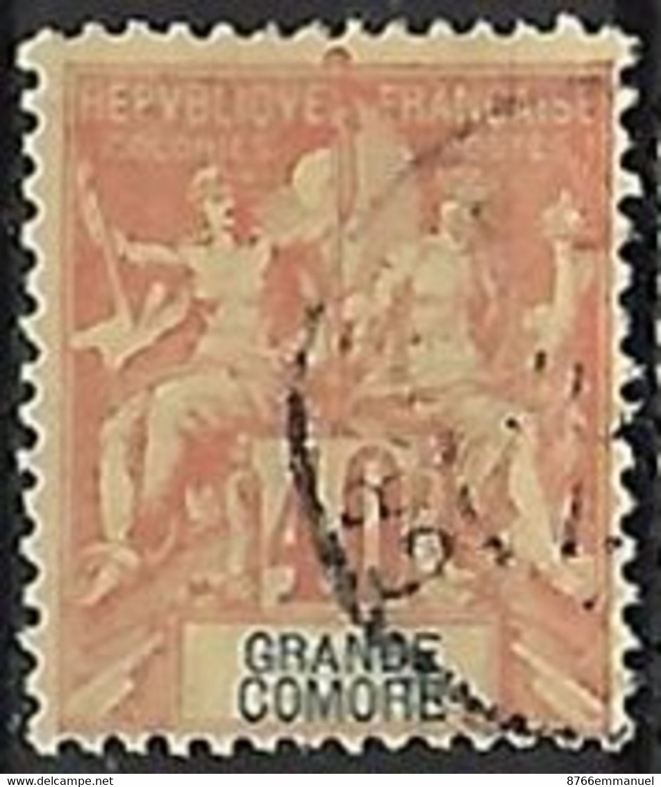 GRANDE COMORE N°10 - Used Stamps