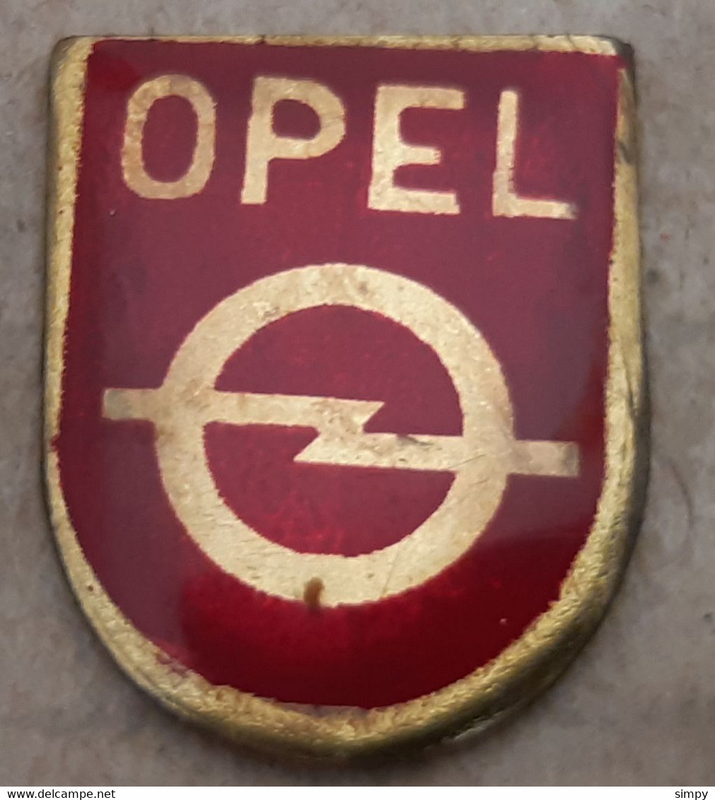 OPEL Car Logo Vintage Pin Badge - Opel