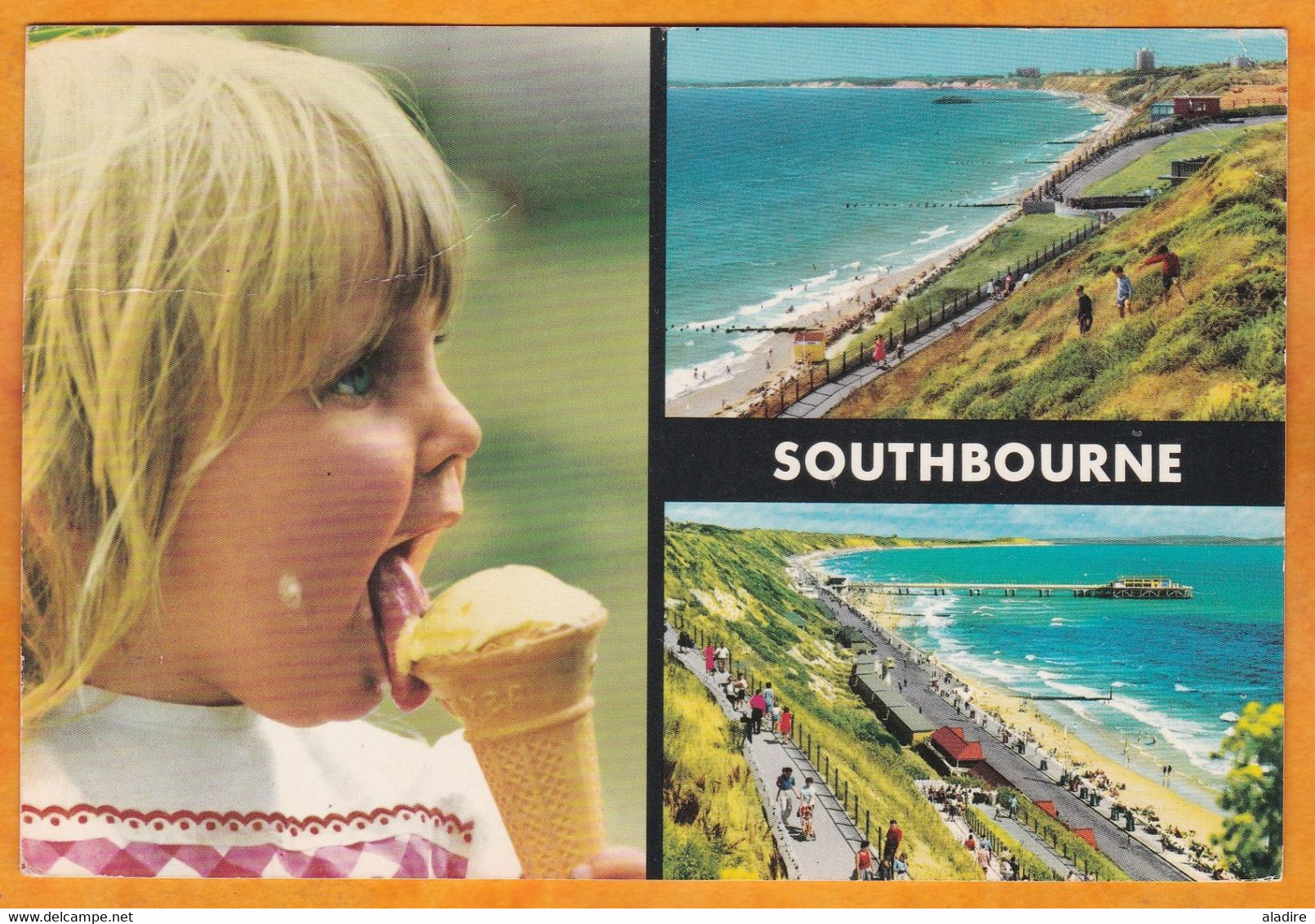 1980 -  Postcard From Bournemouth, Dorset, England To  Leamington Spa, Warwickshire - 12 P - Postcode - Covers & Documents