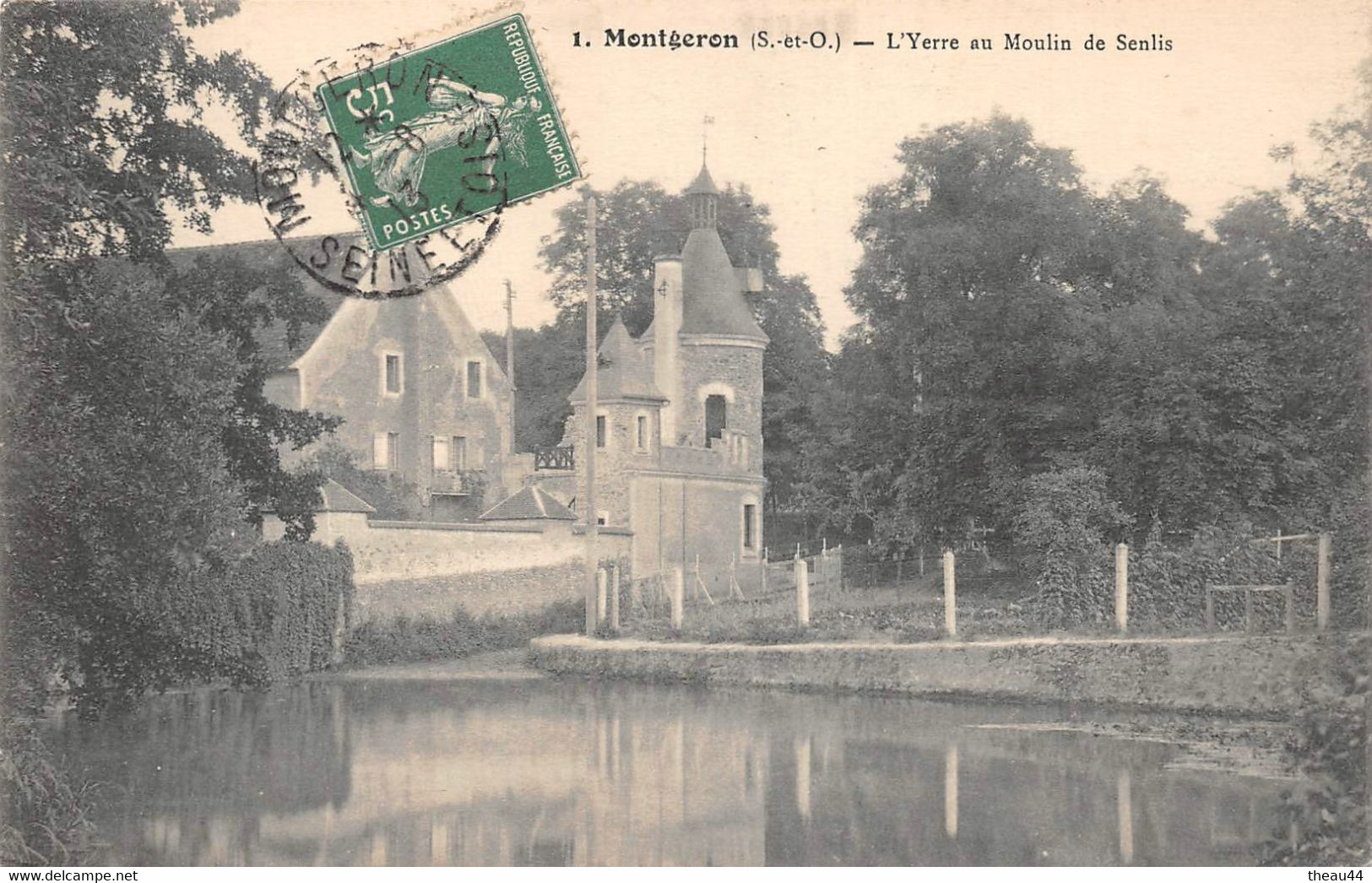 ¤¤  -   MONTGERON   -  L'Yerre Au Moulin De SENLIS    -   ¤¤ - Montgeron