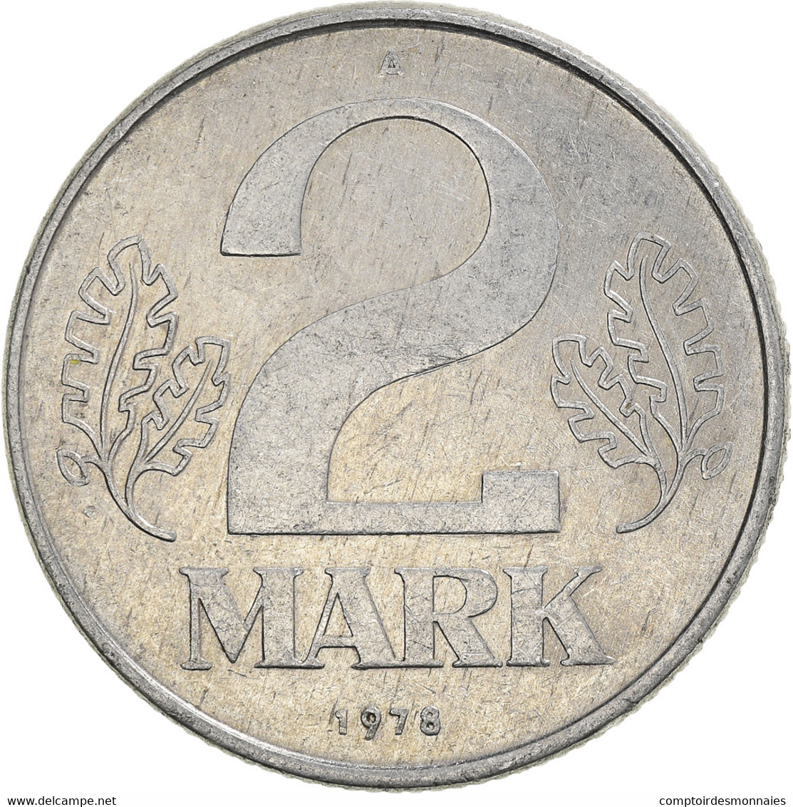 Monnaie, République Démocratique Allemande, 2 Mark, 1978, Berlin, TB - 2 Mark