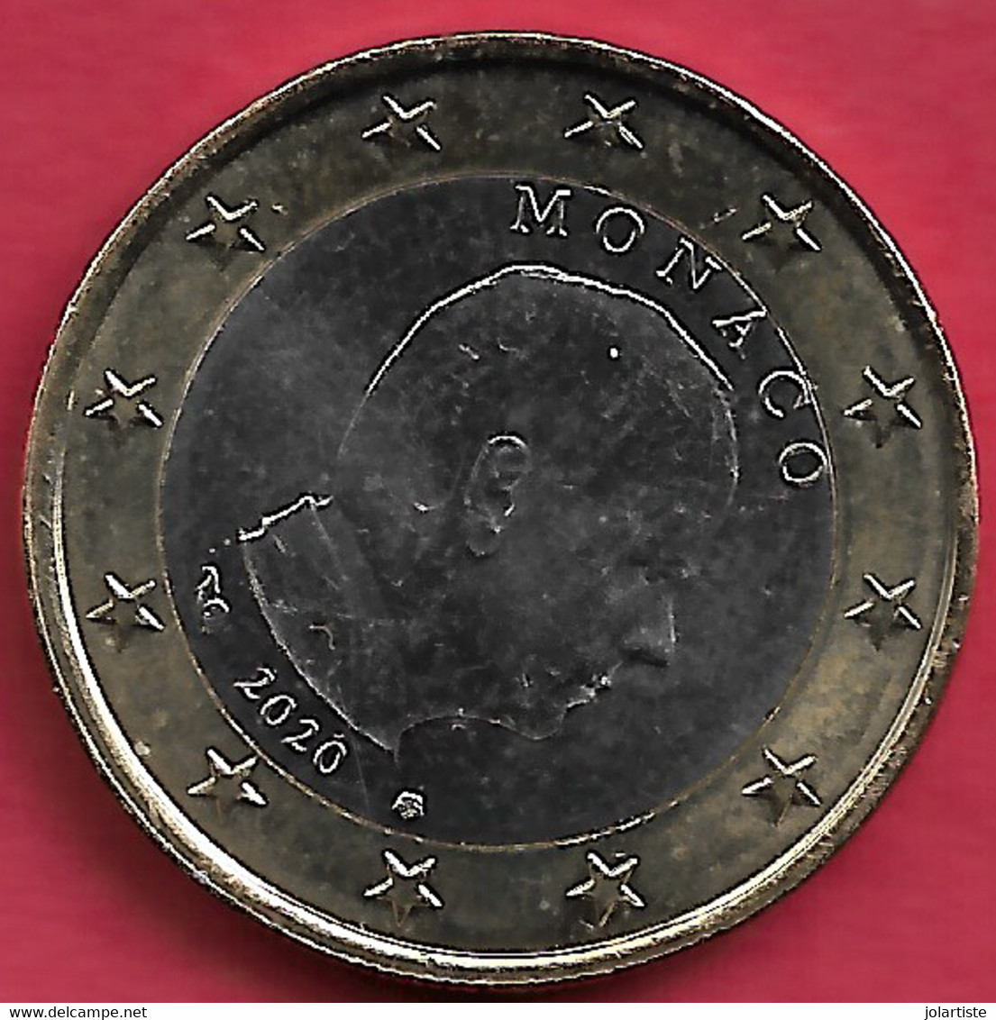 Monnaie Euro MONACO 1 EURO 2020 Sup Plat 1 N0110 - Sonstige & Ohne Zuordnung