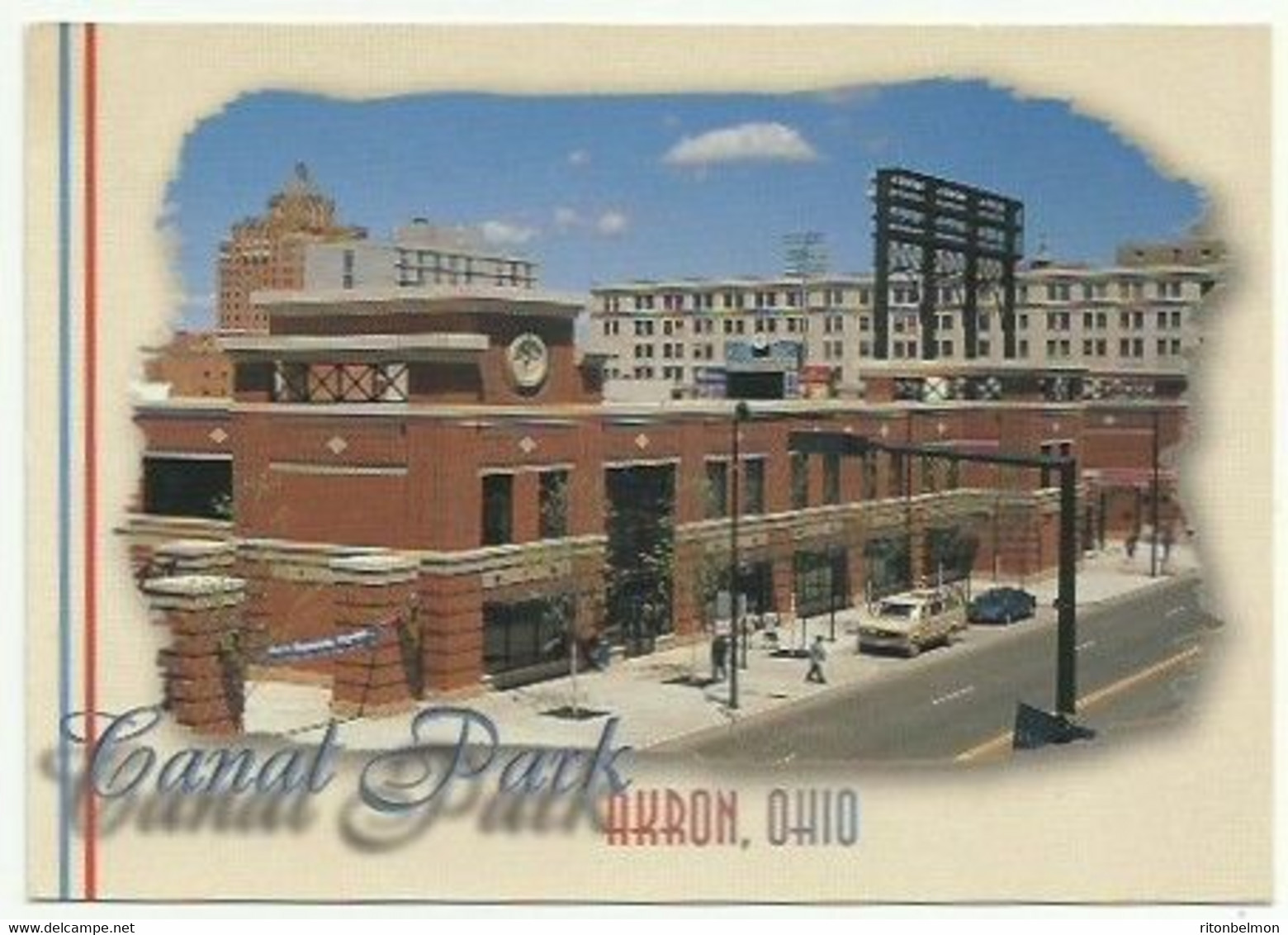 Canal Park Akron Ohio Baseball USA Arena Salle - Honkbal